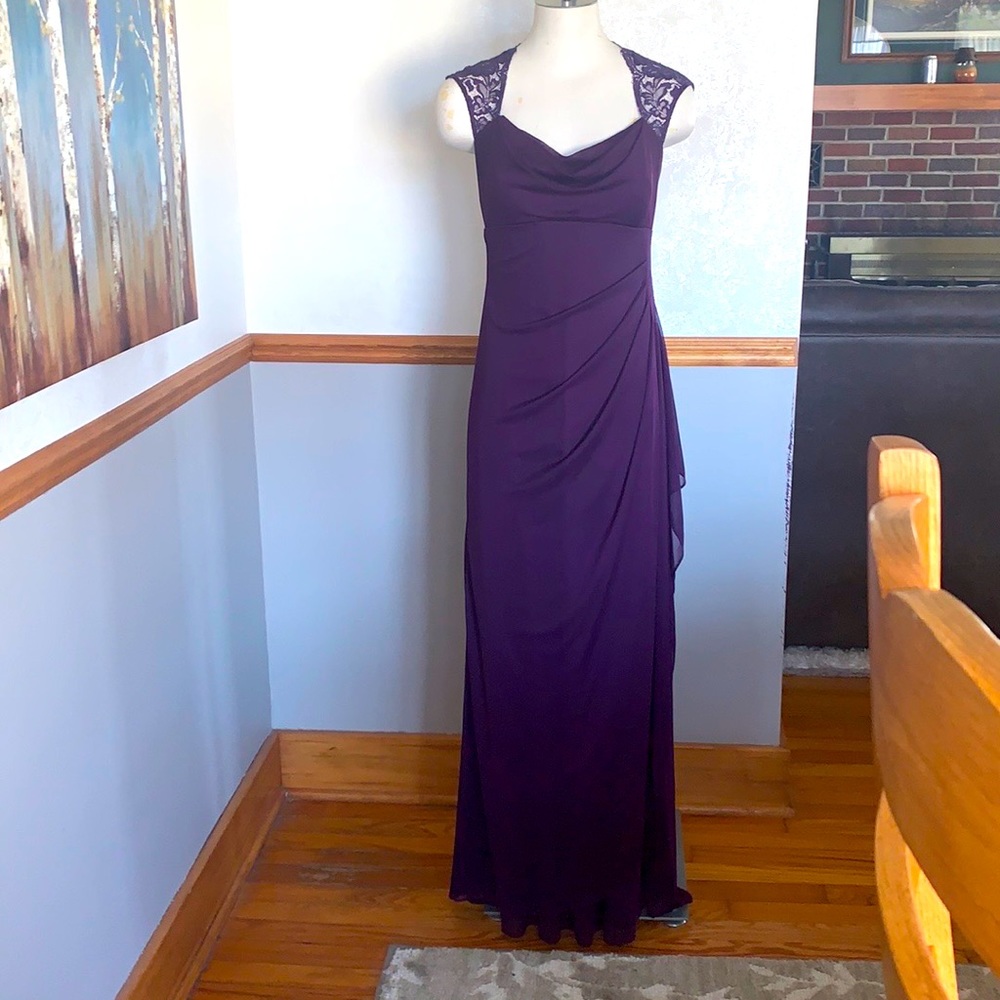 XSCAPE - Purple Evening Dress